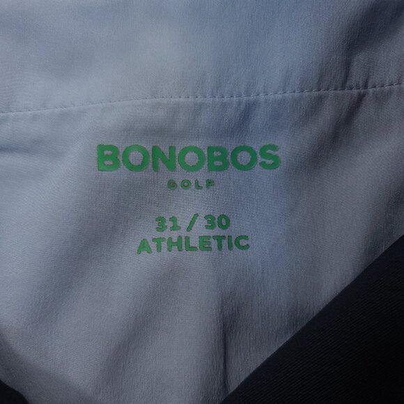 Bonobos Pants Mens 31x30 Black Golf Performance Athletic Fit Preppy Khakis - Picture 8 of 10